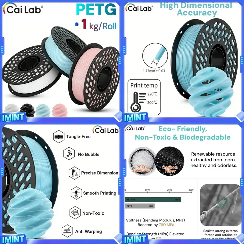 Fdm Printer - ไส้พลาสติก PETG ยี่ห้อ CaiLab น้ำหนัก 1