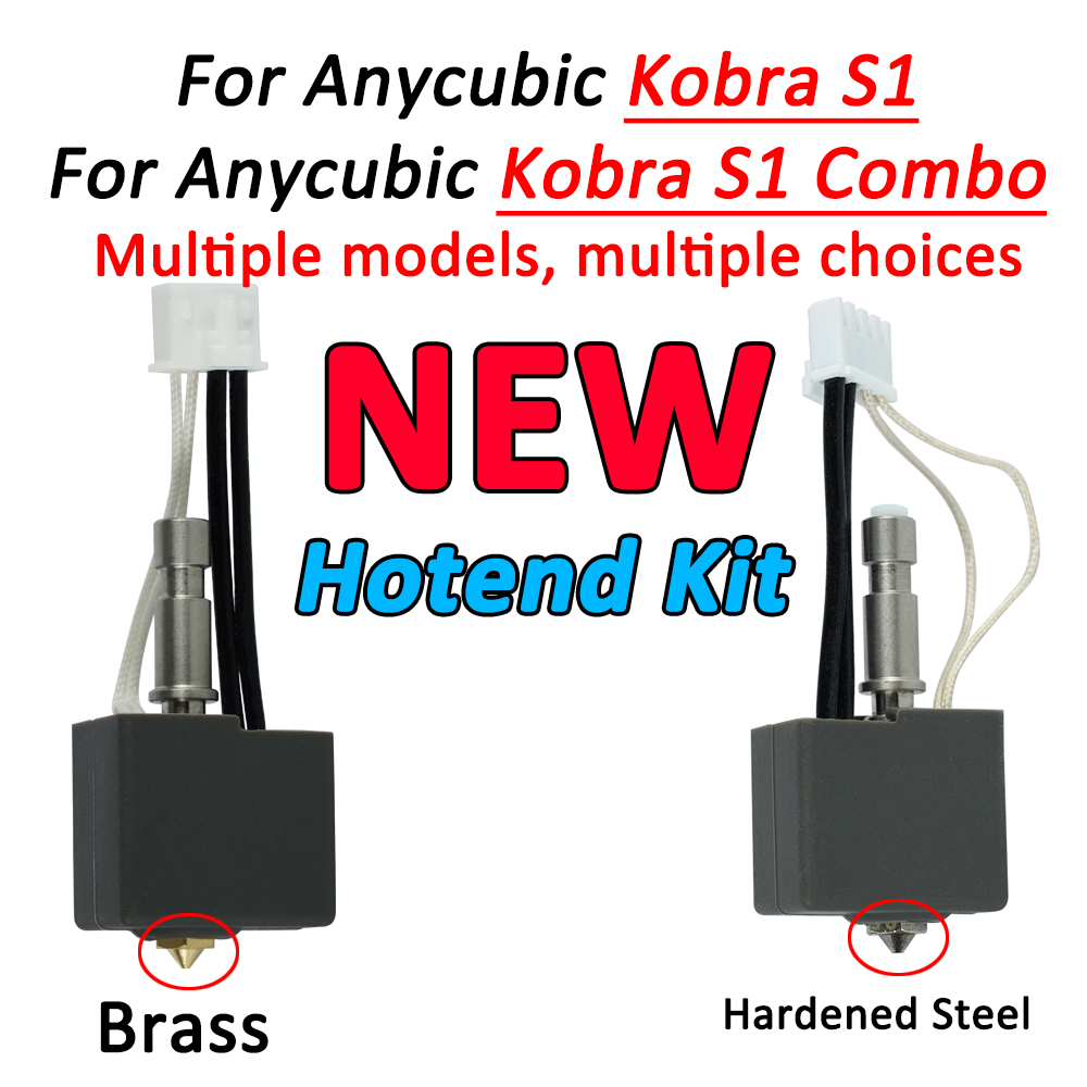 Hotend Assembly - ชุดหัวพิมพ์ร้อน Anycubic Kobra S1 ชุดคอมโบหัวพิมพ์ร้อน Kobra