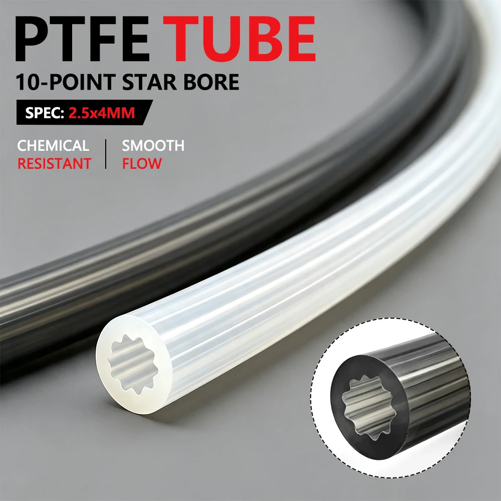 Bowden Tube - ท่อ PTFE ทนความร้อนสูง ขนาด 4x2.5 มม.