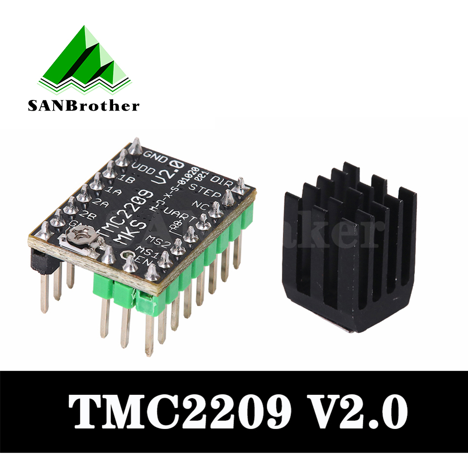 Mks Sgen - โรบินนาโน3D สเต็ปเปอร์ TMC2209 2209 MKS อะไหล่เครื่องพิมพ์2.5A
