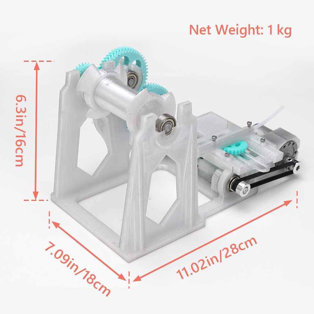 Petg Filament - เครื่องม้วนเส้นใยพิมพ์ 3 มิติแบบไฟฟ้า เครื่องมือจัดระเบียบม้วนเส้นใยที่มีประสิทธิภาพสูงสำหรับวัสดุสิ้นเปลือง PETG ใช้สำหรับม้วนลวด