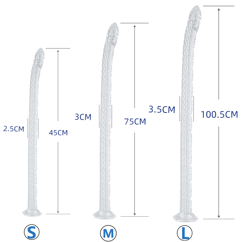 45-100 ซม.ยาวงูมอนสเตอร์Dildoน - Cobra Extruder บทวิจารณ์และราคา