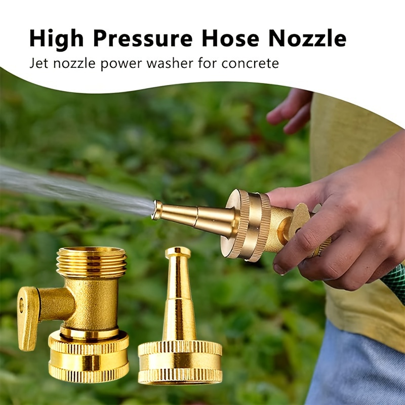 หัวฉีดน้ำทองเหลืองสำหรับสวน 2  - Nozzle Brass บทวิจารณ์และราคา