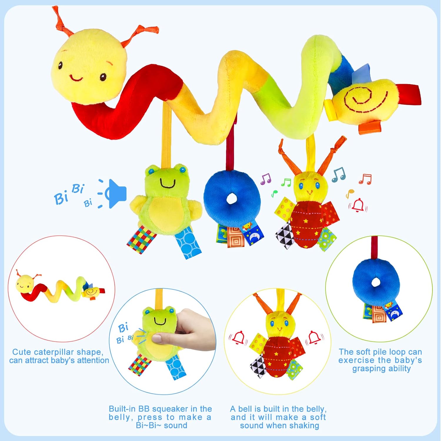 รถที่นั่งของเล่นทารกตุ๊กตาแขวน - Carriage Bed บทวิจารณ์และราคา