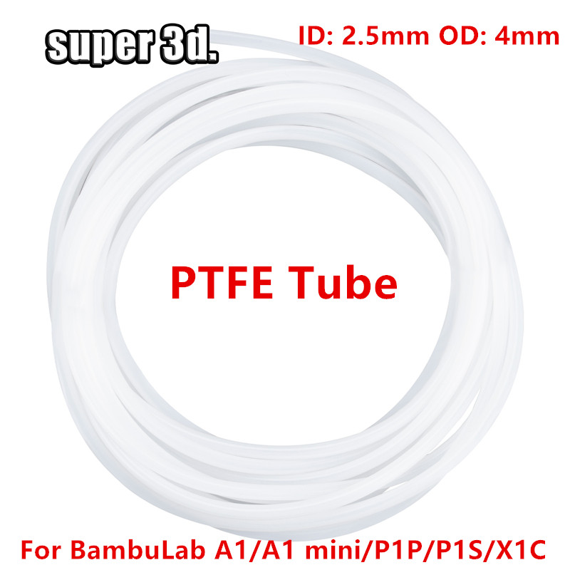 ท่อ PTFE Bambu Lab ขนาด 1/2/50 - Bowden Tube บทวิจารณ์และราคา