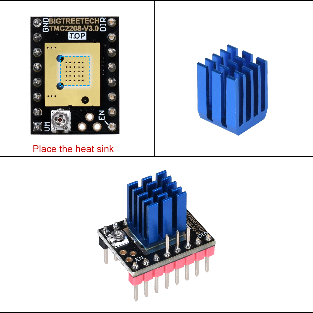 หน้าจอ: BIGTREETECH TMC2208 V3 - Mks Sgen บทวิจารณ์และราคา