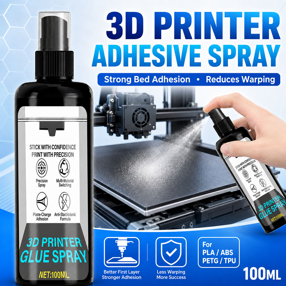 สเปรย์กาวสำหรับเครื่องพิมพ์ 3D - Petg Filament บทวิจารณ์และราคา
