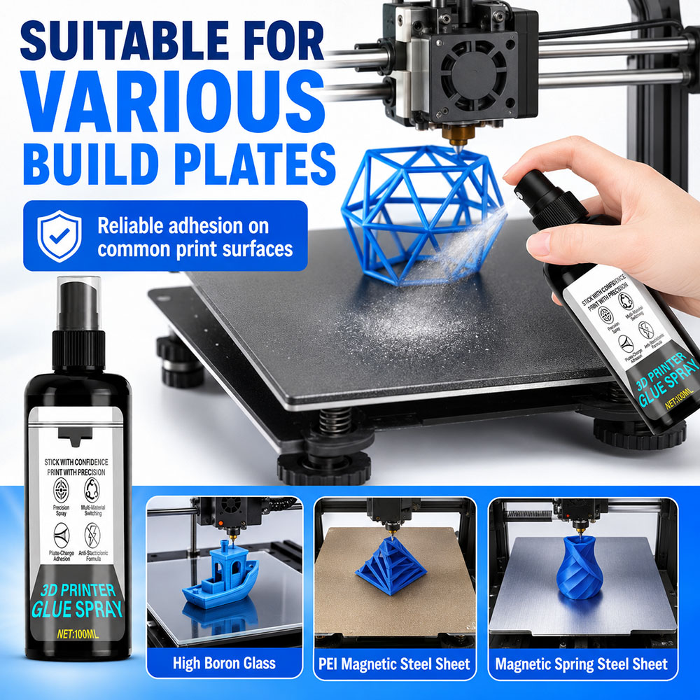 สเปรย์กาวสำหรับเครื่องพิมพ์ 3D - Petg Filament บทวิจารณ์และราคา
