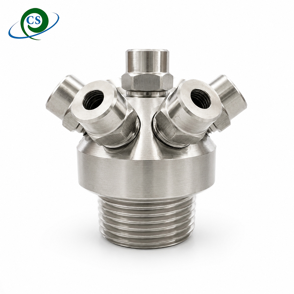 หัวฉีดสเปรย์แบบลูกบอลหมุนเกลีย - Nozzle Brass บทวิจารณ์และราคา