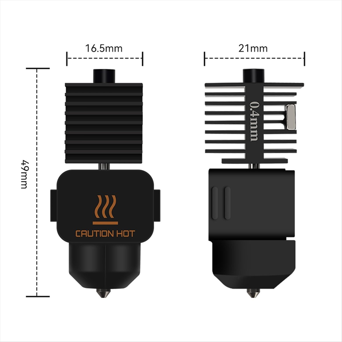 DT1410/ชุดฮอตเอนด์สำหรับ A1/A1 - Hotend Assembly บทวิจารณ์และราคา