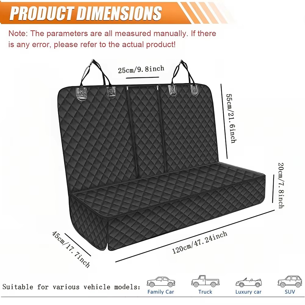 ผ้าคลุมเบาะหลังรถยนต์สำหรับสัต - Carriage Bed บทวิจารณ์และราคา