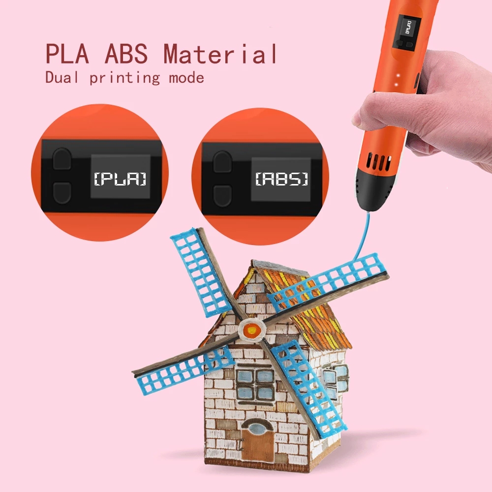 QCREATE 3D การพิมพ์ปากกา 1.75  - Abs Filament บทวิจารณ์และราคา