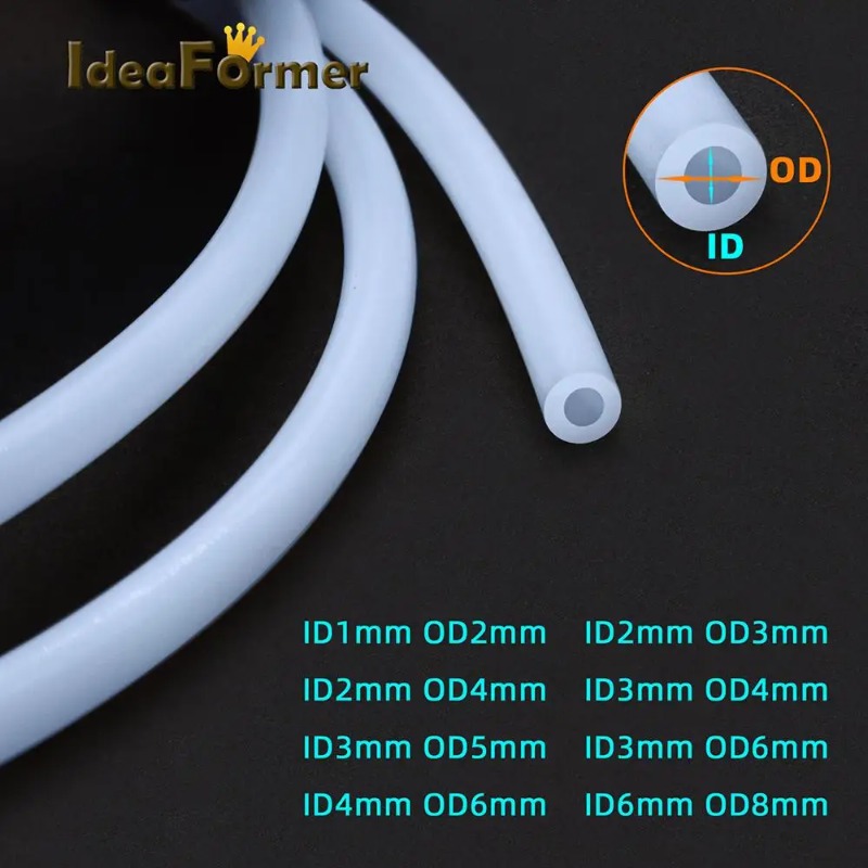 1 M Ptfe หลอด 1 มม.2 มม.3 มม.4 - Bowden Tube บทวิจารณ์และราคา