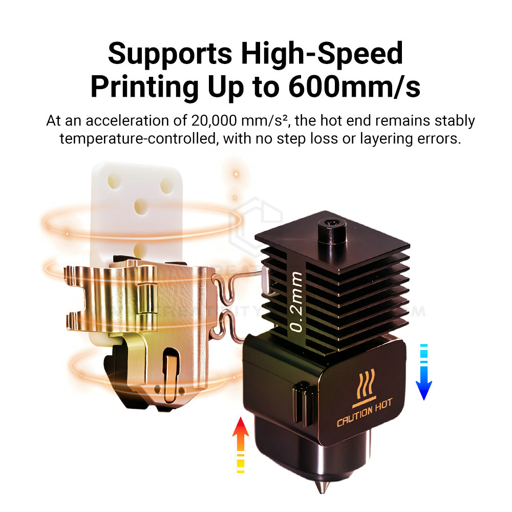 ชุดประกอบฮ็อตเอนด์เซอร์โคเนียร - Hotend Assembly บทวิจารณ์และราคา