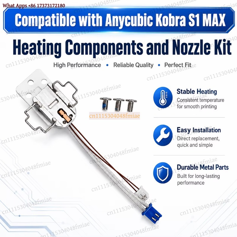 ชุดหัวฉีดทำความร้อน Anycubic K - Hotend Assembly บทวิจารณ์และราคา