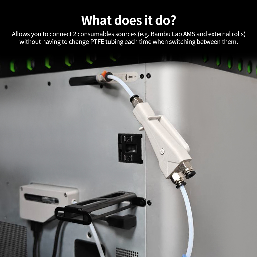 ตัวแยกแบบ Y รูปตัว Y ทำจาก PTF - Bowden Tube บทวิจารณ์และราคา