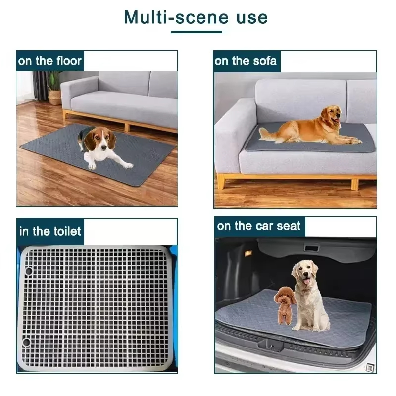แผ่นรองฉี่สุนัขแบบใช้ซ้ำได้ ซั - Carriage Bed บทวิจารณ์และราคา