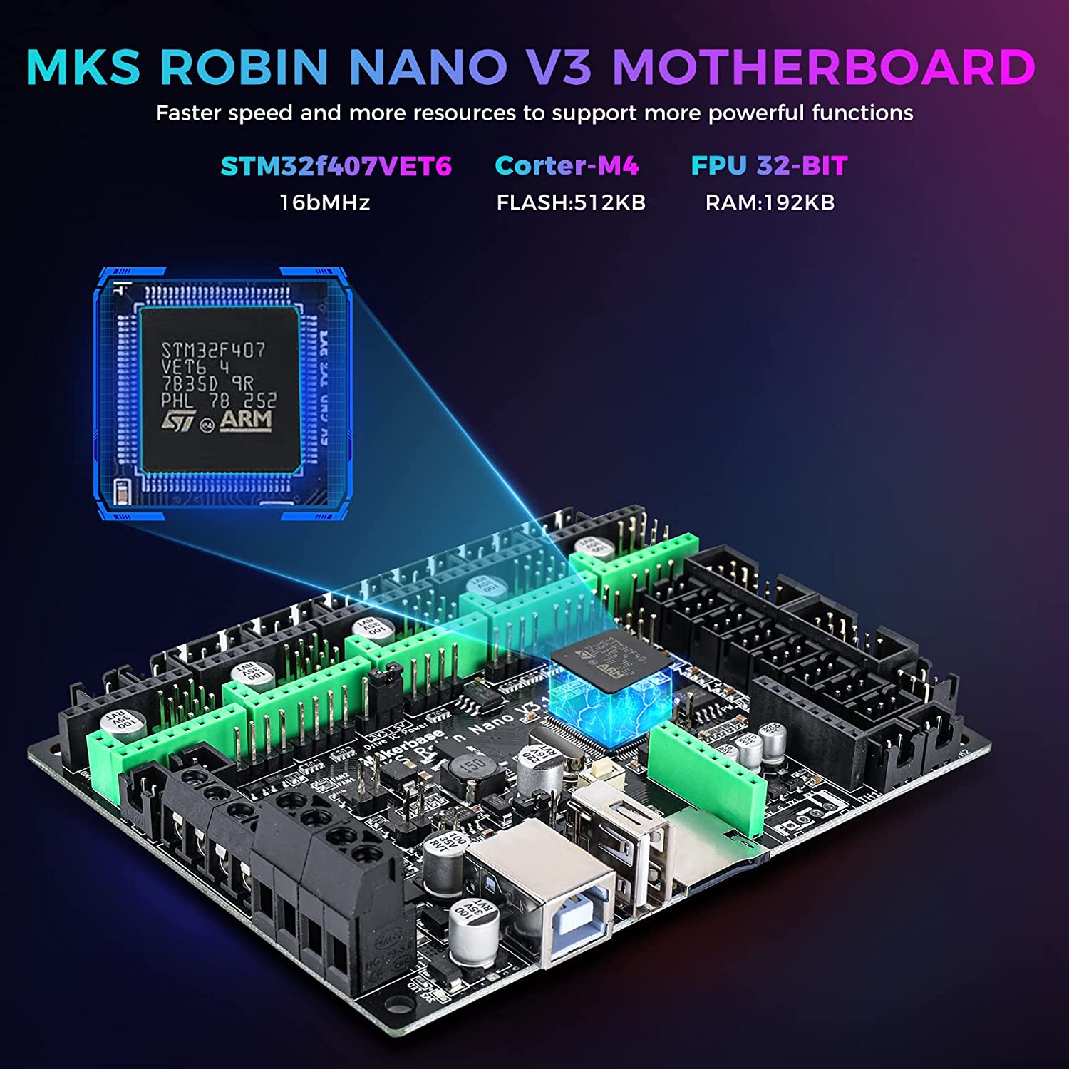 Makerbase Mks Robin Nano V3.1  - Mks Sgen บทวิจารณ์และราคา