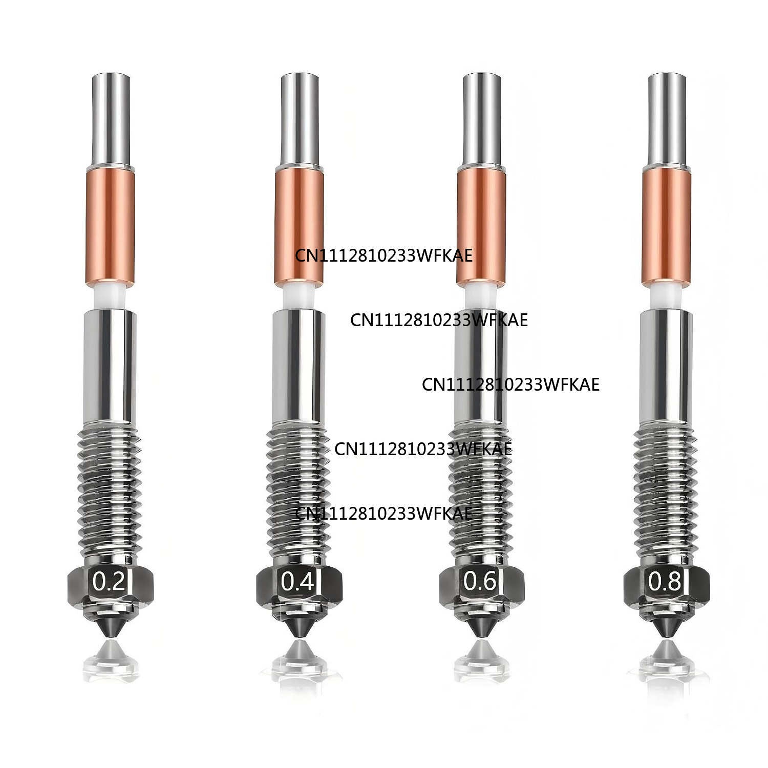 หัวฉีดแบบรวม Q2 ข้อต่อเซรามิกโ - Printer Nozzle บทวิจารณ์และราคา